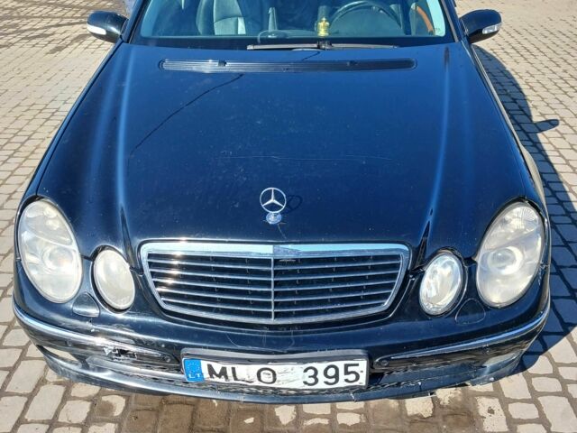 Чорний Мерседес Е-Клас, об'ємом двигуна 2.2 л та пробігом 200 тис. км за 3200 $, фото 1 на Automoto.ua