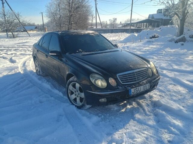 Чорний Мерседес Е-Клас, об'ємом двигуна 2.7 л та пробігом 337 тис. км за 3100 $, фото 1 на Automoto.ua