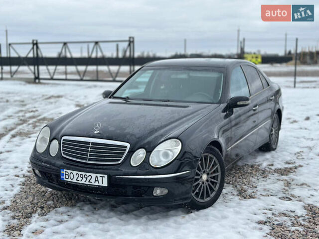 Черный Мерседес Е-Класс, объемом двигателя 3.5 л и пробегом 340 тыс. км за 6800 $, фото 1 на Automoto.ua