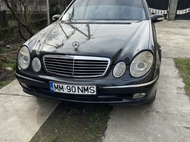 Черный Мерседес Е-Класс, объемом двигателя 2.7 л и пробегом 532 тыс. км за 3500 $, фото 1 на Automoto.ua