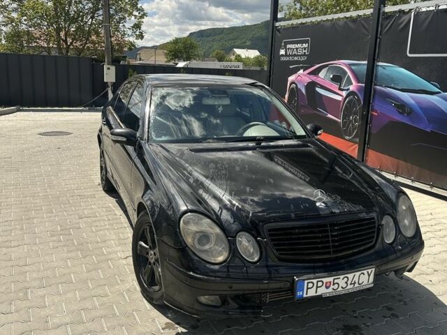 Чорний Мерседес Е-Клас, об'ємом двигуна 2.2 л та пробігом 700 тис. км за 1807 $, фото 1 на Automoto.ua