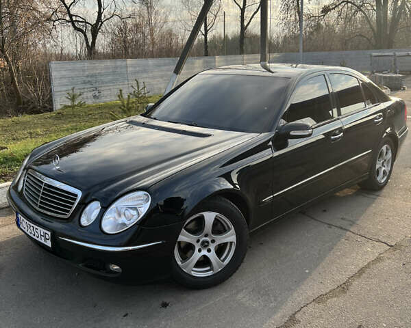 Чорний Мерседес Е-Клас, об'ємом двигуна 2.7 л та пробігом 330 тис. км за 9300 $, фото 1 на Automoto.ua