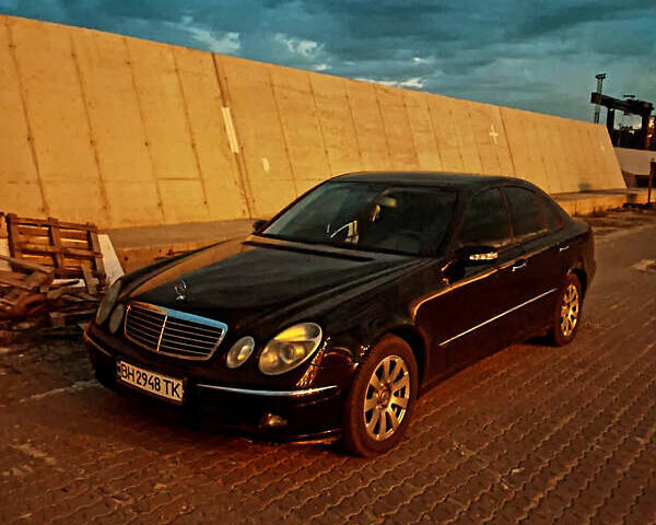 Черный Мерседес Е-Класс, объемом двигателя 3.22 л и пробегом 355 тыс. км за 8750 $, фото 1 на Automoto.ua