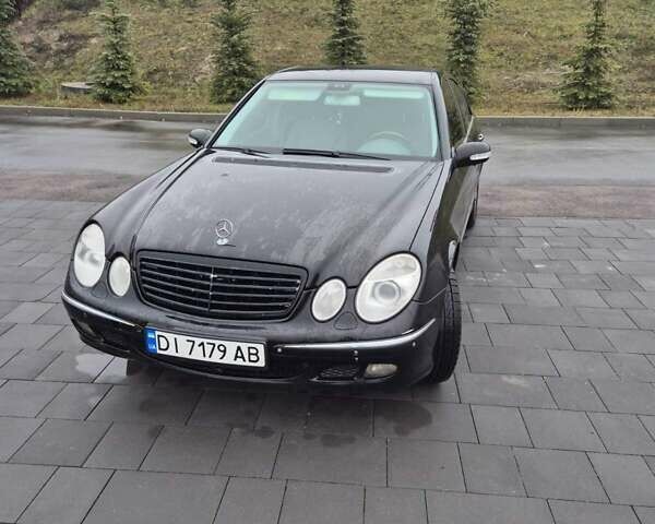 Черный Мерседес Е-Класс, объемом двигателя 3.5 л и пробегом 429 тыс. км за 6200 $, фото 1 на Automoto.ua