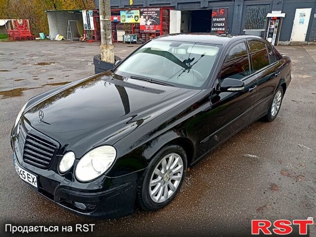 Мерседес Е-Клас 2008 у Кривому Розі на Automoto.ua Чорний Мерседес Е-Клас, об'ємом двигуна 1.8 л та пробігом 287 тис. км за 7450 $, фото 1 на Automoto.ua