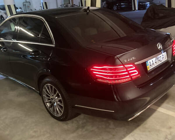 Черный Мерседес Е-Класс, объемом двигателя 2.2 л и пробегом 208 тыс. км за 22500 $, фото 1 на Automoto.ua