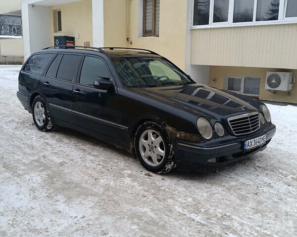 Черный Мерседес Е-Класс, объемом двигателя 3.22 л и пробегом 399 тыс. км за 3300 $, фото 1 на Automoto.ua