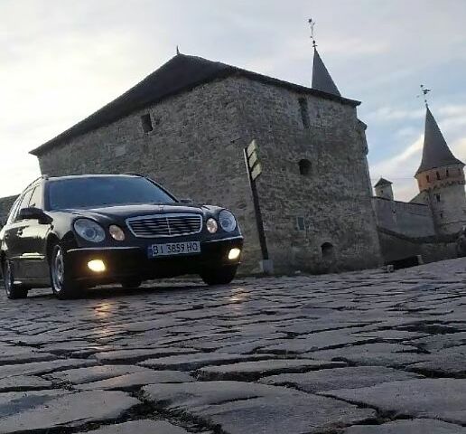 Чорний Мерседес Е-Клас, об'ємом двигуна 2.7 л та пробігом 383 тис. км за 6700 $, фото 1 на Automoto.ua