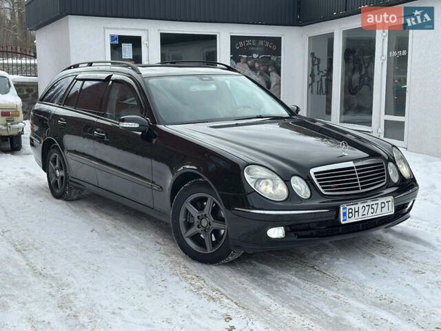 Черный Мерседес Е-Класс, объемом двигателя 1.8 л и пробегом 326 тыс. км за 5900 $, фото 1 на Automoto.ua