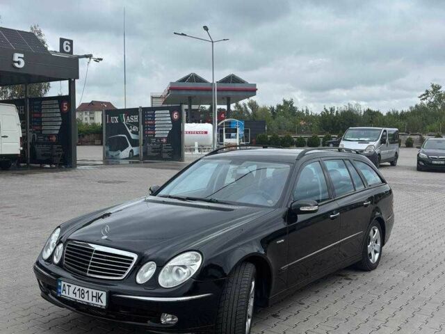 Черный Мерседес Е-Класс, объемом двигателя 3.2 л и пробегом 327 тыс. км за 8800 $, фото 1 на Automoto.ua