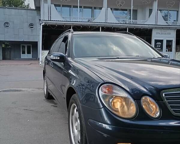 Черный Мерседес Е-Класс, объемом двигателя 2.1 л и пробегом 322 тыс. км за 6699 $, фото 1 на Automoto.ua
