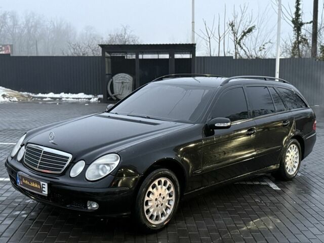 Черный Мерседес Е-Класс, объемом двигателя 3.2 л и пробегом 500 тыс. км за 3300 $, фото 1 на Automoto.ua