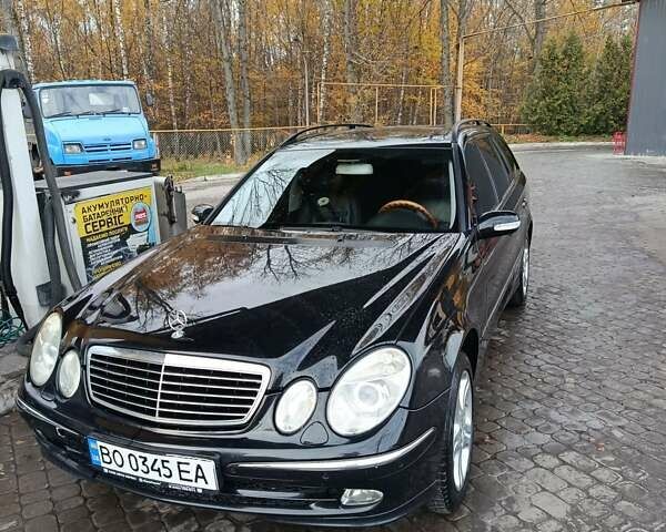 Черный Мерседес Е-Класс, объемом двигателя 3.2 л и пробегом 375 тыс. км за 7100 $, фото 1 на Automoto.ua