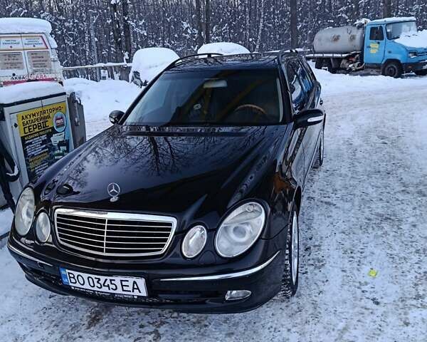 Черный Мерседес Е-Класс, объемом двигателя 3.22 л и пробегом 375 тыс. км за 6900 $, фото 1 на Automoto.ua