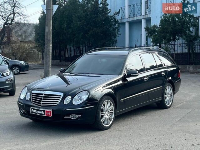 Черный Мерседес Е-Класс, объемом двигателя 3 л и пробегом 375 тыс. км за 8290 $, фото 1 на Automoto.ua