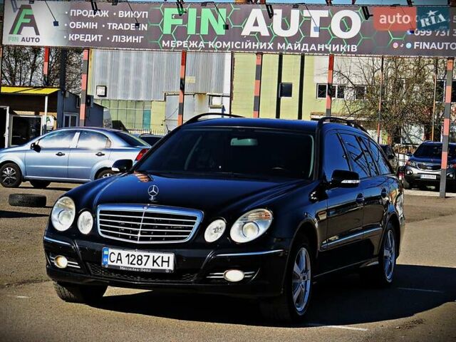 Черный Мерседес Е-Класс, объемом двигателя 2.99 л и пробегом 329 тыс. км за 6300 $, фото 1 на Automoto.ua