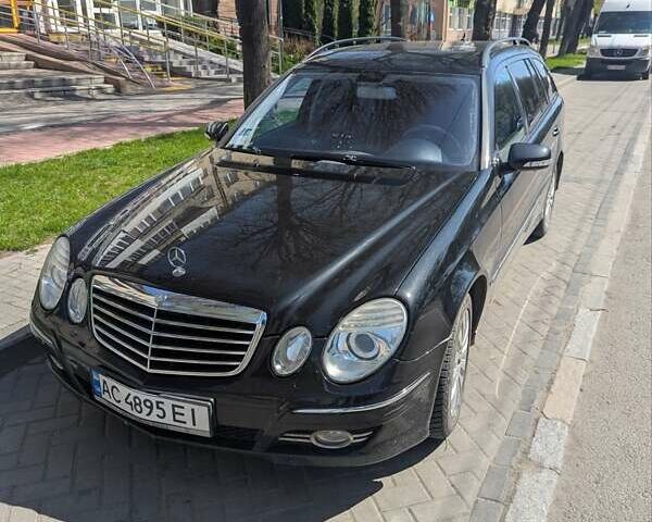 Черный Мерседес Е-Класс, объемом двигателя 2.99 л и пробегом 290 тыс. км за 7599 $, фото 1 на Automoto.ua