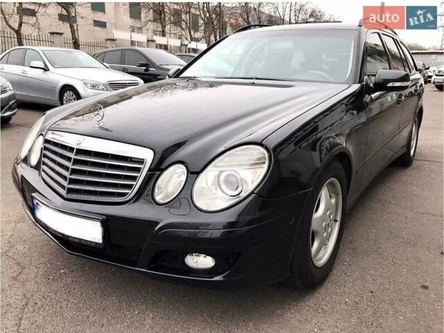 Черный Мерседес Е-Класс, объемом двигателя 2.15 л и пробегом 330 тыс. км за 8200 $, фото 1 на Automoto.ua