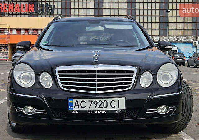 Черный Мерседес Е-Класс, объемом двигателя 2.15 л и пробегом 325 тыс. км за 9500 $, фото 1 на Automoto.ua