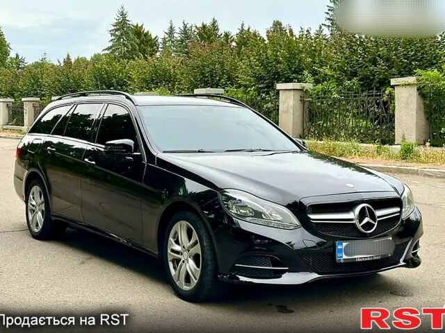 Черный Мерседес Е-Класс, объемом двигателя 2.2 л и пробегом 190 тыс. км за 13500 $, фото 1 на Automoto.ua