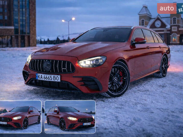 Красный Мерседес Е-Класс, объемом двигателя 3 л и пробегом 222 тыс. км за 27500 $, фото 1 на Automoto.ua