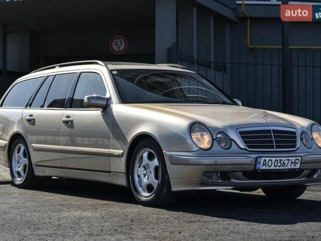 Желтый Мерседес Е-Класс, объемом двигателя 2.7 л и пробегом 332 тыс. км за 5800 $, фото 1 на Automoto.ua