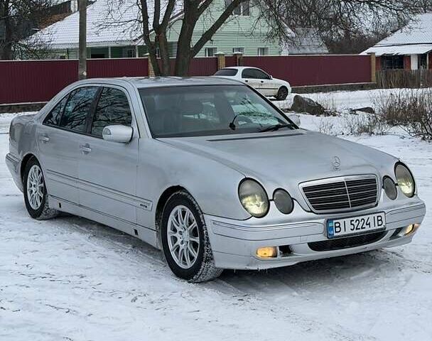 Серый Мерседес Е-Класс, объемом двигателя 3.22 л и пробегом 350 тыс. км за 3500 $, фото 1 на Automoto.ua