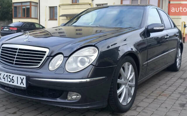 Серый Мерседес Е-Класс, объемом двигателя 2.69 л и пробегом 466 тыс. км за 5999 $, фото 1 на Automoto.ua