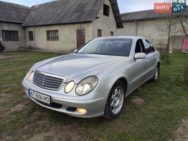 Мерседес Е-Класс 2003 в Коломые на Automoto.ua Серый Мерседес Е-Класс, объемом двигателя 2.2 л и пробегом 420 тыс. км за 5600 $, фото 1 на Automoto.ua