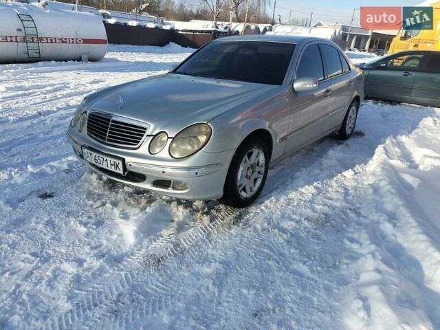 Серый Мерседес Е-Класс, объемом двигателя 2.15 л и пробегом 470 тыс. км за 5500 $, фото 1 на Automoto.ua