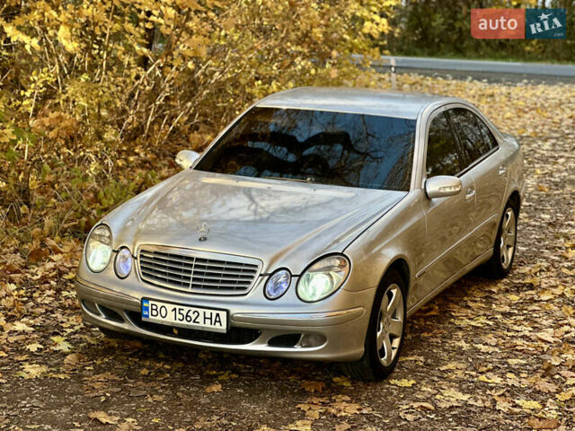 Мерседес Е-Клас 2004 у Тернополі на Automoto.ua Сірий Мерседес Е-Клас, об'ємом двигуна 2.2 л та пробігом 333 тис. км за 5750 $, фото 1 на Automoto.ua
