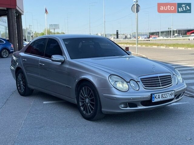 Серый Мерседес Е-Класс, объемом двигателя 2.2 л и пробегом 360 тыс. км за 6500 $, фото 1 на Automoto.ua