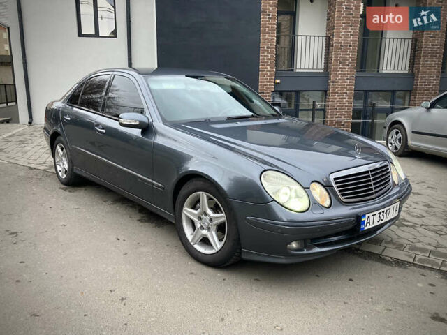 Серый Мерседес Е-Класс, объемом двигателя 2.7 л и пробегом 334 тыс. км за 8600 $, фото 1 на Automoto.ua