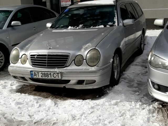 Серый Мерседес Е-Класс, объемом двигателя 2.2 л и пробегом 418 тыс. км за 2950 $, фото 1 на Automoto.ua