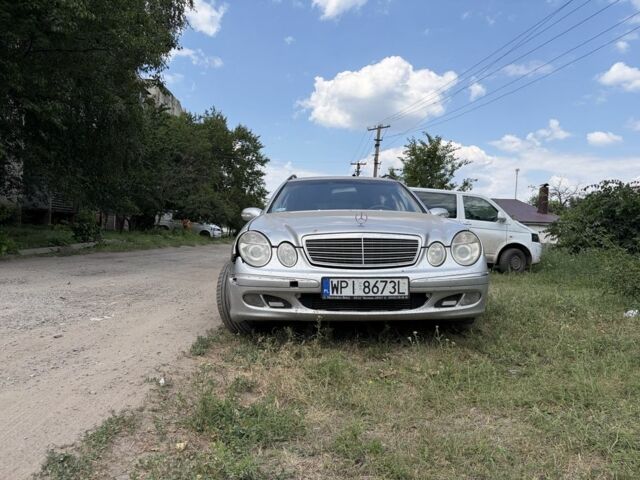 Сірий Мерседес Е-Клас, об'ємом двигуна 2.2 л та пробігом 434 тис. км за 3290 $, фото 1 на Automoto.ua