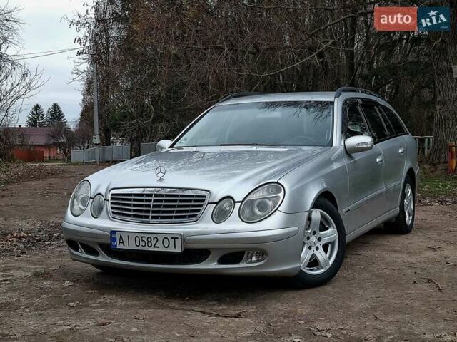 Серый Мерседес Е-Класс, объемом двигателя 2.2 л и пробегом 400 тыс. км за 5500 $, фото 1 на Automoto.ua