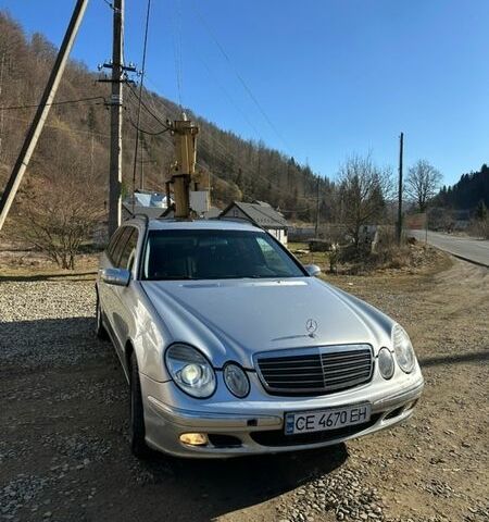 Сірий Мерседес Е-Клас, об'ємом двигуна 2.2 л та пробігом 350 тис. км за 4800 $, фото 1 на Automoto.ua