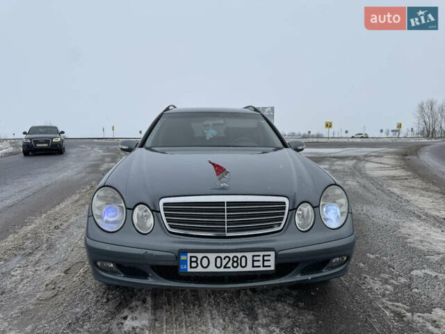 Серый Мерседес Е-Класс, объемом двигателя 2.15 л и пробегом 310 тыс. км за 6400 $, фото 1 на Automoto.ua
