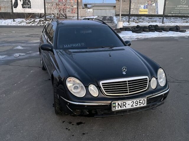 Серый Мерседес Е-Класс, объемом двигателя 2.7 л и пробегом 400 тыс. км за 3357 $, фото 1 на Automoto.ua