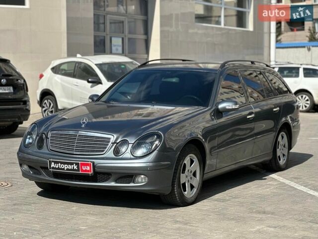 Сірий Мерседес Е-Клас, об'ємом двигуна 2.2 л та пробігом 429 тис. км за 7440 $, фото 1 на Automoto.ua