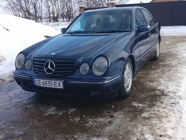 Синій Мерседес Е-Клас, об'ємом двигуна 3.2 л та пробігом 450 тис. км за 4619 $, фото 1 на Automoto.ua