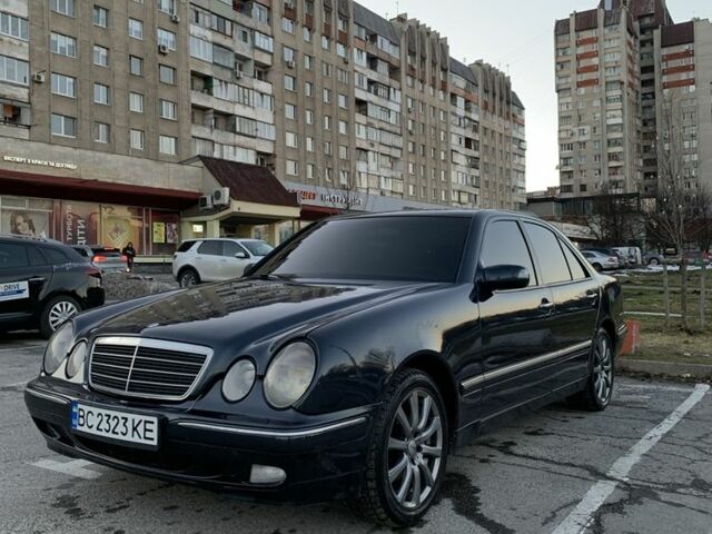 Синий Мерседес Е-Класс, объемом двигателя 2 л и пробегом 550 тыс. км за 3150 $, фото 1 на Automoto.ua