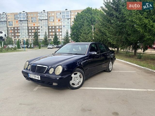 Синий Мерседес Е-Класс, объемом двигателя 3.23 л и пробегом 380 тыс. км за 4800 $, фото 1 на Automoto.ua