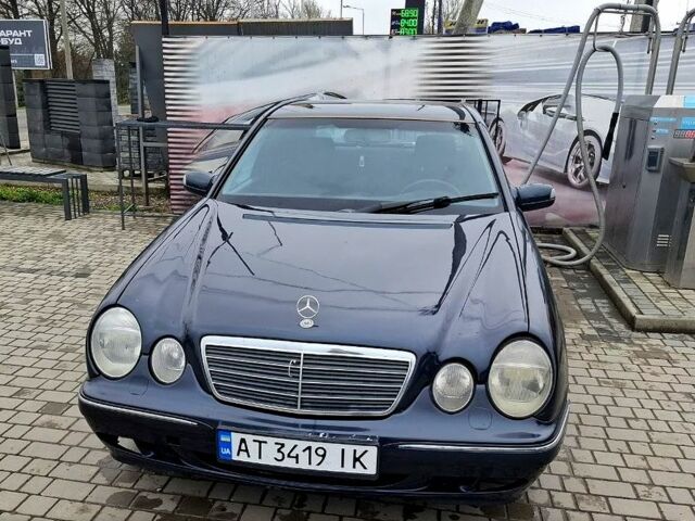 Синий Мерседес Е-Класс, объемом двигателя 2.7 л и пробегом 400 тыс. км за 3700 $, фото 1 на Automoto.ua