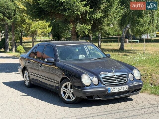 Синий Мерседес Е-Класс, объемом двигателя 3.22 л и пробегом 350 тыс. км за 1450 $, фото 1 на Automoto.ua