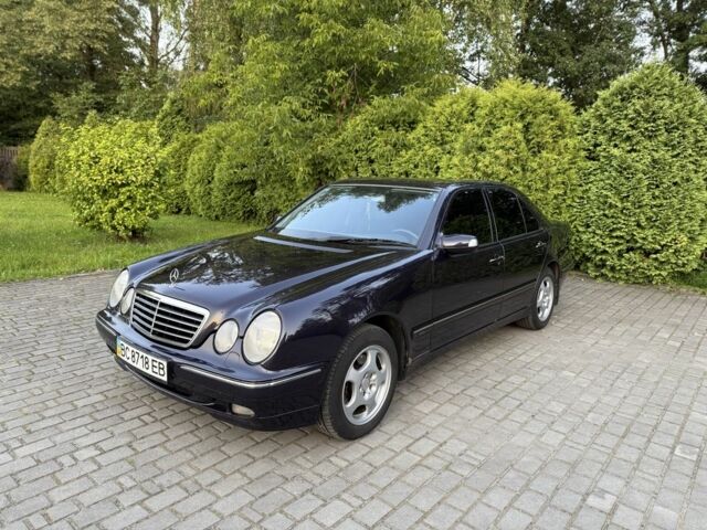 Синий Мерседес Е-Класс, объемом двигателя 2.7 л и пробегом 347 тыс. км за 7300 $, фото 1 на Automoto.ua