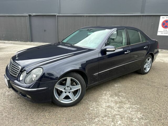 Синій Мерседес Е-Клас, об'ємом двигуна 2.7 л та пробігом 418 тис. км за 4600 $, фото 1 на Automoto.ua