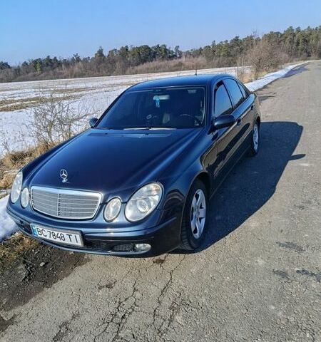 Синий Мерседес Е-Класс, объемом двигателя 2.69 л и пробегом 310 тыс. км за 7500 $, фото 1 на Automoto.ua