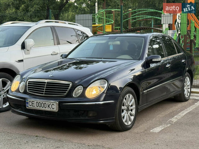 Синий Мерседес Е-Класс, объемом двигателя 2.7 л и пробегом 389 тыс. км за 6100 $, фото 1 на Automoto.ua