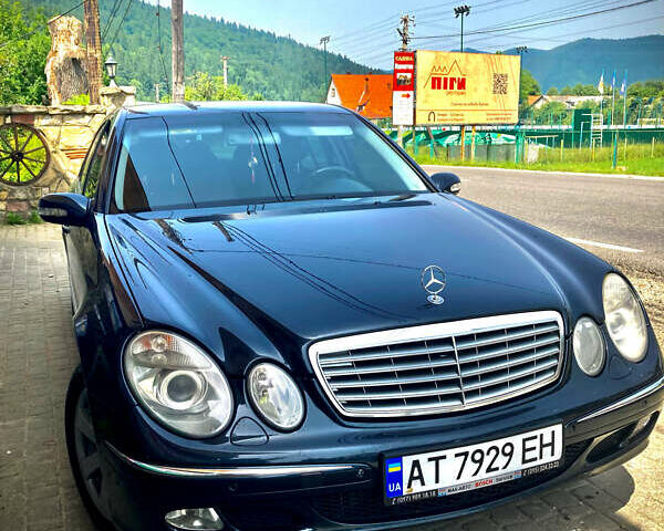 Синій Мерседес Е-Клас, об'ємом двигуна 3.2 л та пробігом 389 тис. км за 7500 $, фото 1 на Automoto.ua